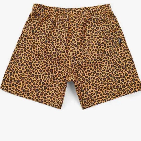 Purple Brand Leopard Printed All Round Shorts Size M - Picture 7 of 9